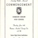 Commencement program page 1