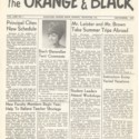 Orange & Black Volume 54 Number 1 September 1967 page 1