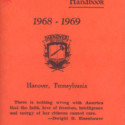 Senior high school handbook front cover