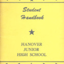 Junior high school handbook front cover