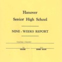 Tenth grade report card envelope