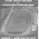 Sheppard Myers Dedication Game Program Page 1