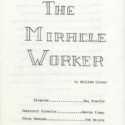 The Miracle Worker November 16-17, 1967 Page 1